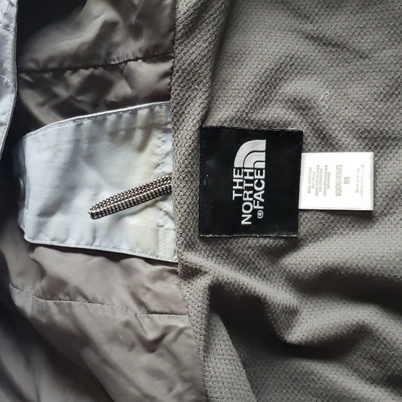 North Face women's Blue Hyvent Vented Hooded Rain Snow Skirt Lined Jacket medium - Picture 10 of 16